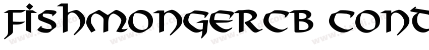 FishmongerCB Cond Bo字体转换